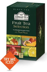 33254	AHMAD FRUIT TEA SELECTION	AHMAD #399 6/20 CT FOIL BAG