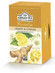 33255	AHMAD TEA LEMON & GINGER	AHMAD #020 6/20 CT FOIL BAGS