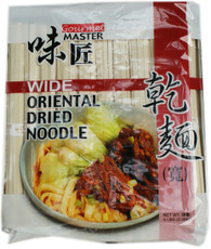 42233	DRIED NOODLE WIDE	GOURMET MASTER 6/5 LBS