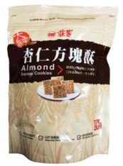 45967	ALMOND SQUARE COOKIE	CHUANG JIA 12/160G