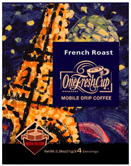 46713	COFFEE DRIP FRENCH ROAST	ONE FRESH CUP 12/4/11G
