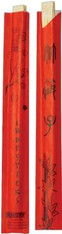 65002	CHOPSTICK RED ENV TWIN	HUNSTY 10/80 PAIR