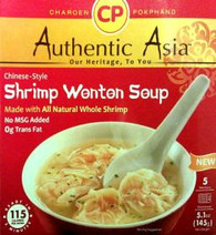 91358	COOKED SHRIMP WONTON SOUP	C.P 12/5 PCS