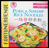 91408	RICE NOODLE PORK & SHRIMP	FORTUNE AVE 12/14.5 OZ