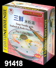 91418	SOUP NOODLE W/SEAFOOD & PORK	FORTUNE AVE 12/13.5 OZ