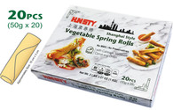 91573	VEGETABLE SPRING ROLL	HUNSTY 10/20PCS/50G