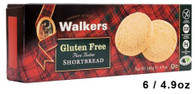 43305 GLUTEN FREE SHORTBREAD ROUND WALKERS 6/4.9OZ