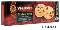 43306 GLUTEN FREE SHORTBREAD CHOCOLATE CHIP WALKERS 6/4.9OZ
