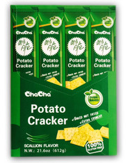 43735  POTATO CRACKER SCALLION FLAVOR CHACHA 4/12/51g