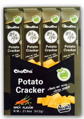 43736  POTATO CRACKER SPICY FLAVOR CHACHA 4/12/51g