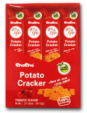 43733  POTATO CRACKER TOMATO FLAVOR CHACHA 4/12/51g