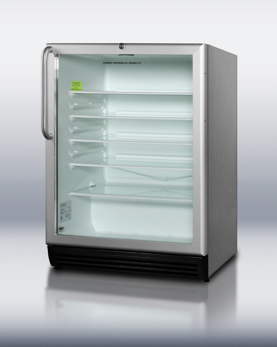 Summit Scr600los Stainless Steel 5 5 Cu Ft Outdoor Beverage