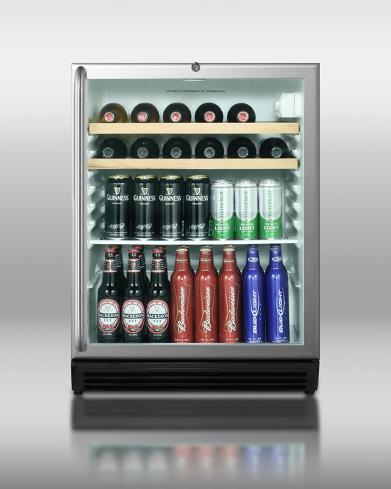 Summit Scr600losrc Stainless Steel 5 5 Cu Ft Outdoor Beverage