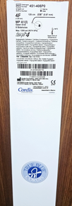 Cordis® 451-406P0 TEMPO® 4, 451406P0, Multi-Purpose (MP A1), Small Curve Coated Nylon Diagnostic Catheter, 4Fr X 0.038 in X 125 cm, Box of 50