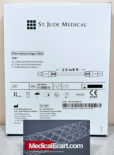 St. Jude Medical IBI-85641, Catheter Connection Cable 1641, Length 250 cm, for Therapy™ Ablation Catheters, Box of 01