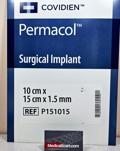 Covidien P151015 Permacol ™ Surgical Implant, Surgical Parastomal Hernia Repair, 10 cm x 15 cm x 1.5 mm, Box of 01