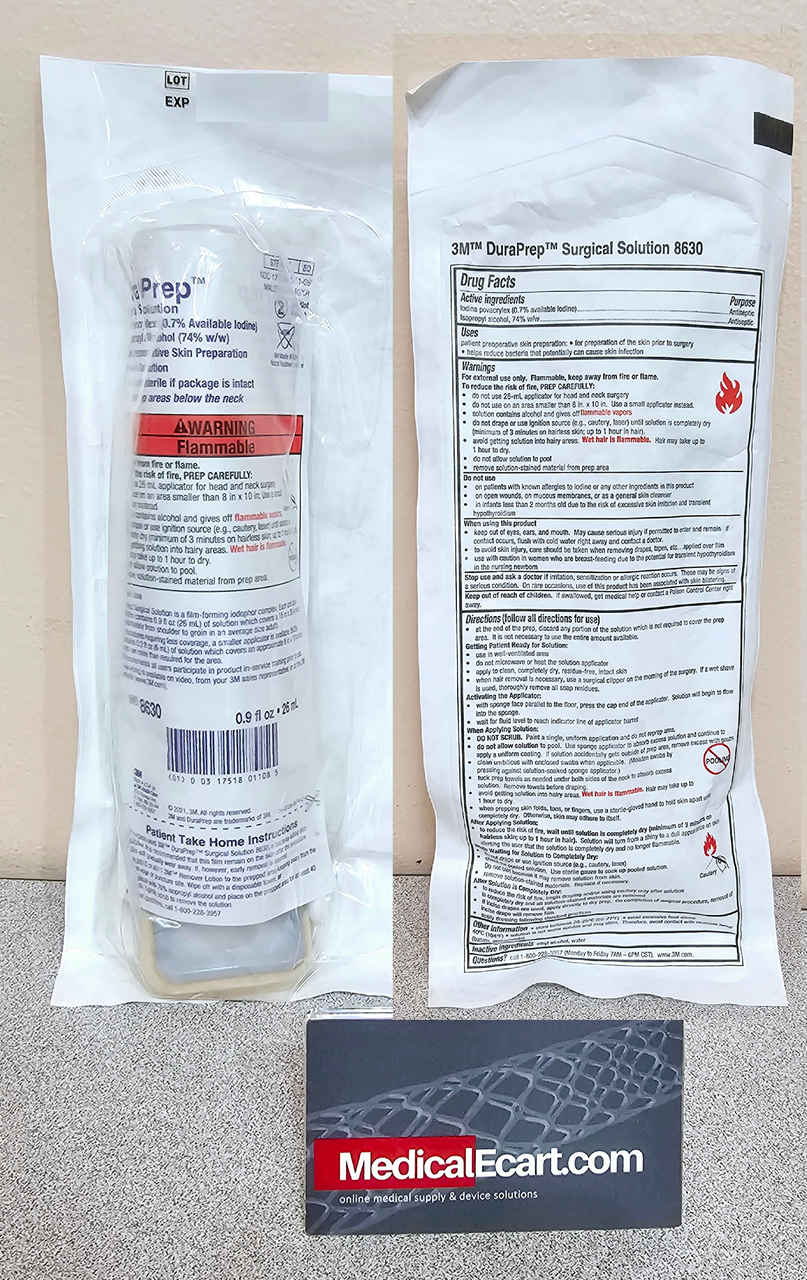 3M™ 8630 DuraPrep™ Surgical Solution applicator