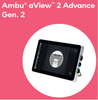 Ambu® 405011000 aView™ 2 Advance Monitor Gen 2 for Ambu® aScope™ 4 RhinoLaryngo, Ambu® aScope™ 4 Broncho and Ambu® aScope™ 4 Cysto. Box of 01