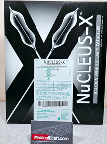 B Braun 612032 NuCLEUS-X™ PVN412 Balloon Aortic and Pulmonic Valvuloplasty Catheter, Diameter 28 mm, Lenght 4.0 cm, Usable length 110cm, Box of 01