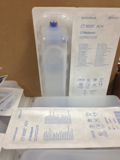 800099 200ml CT Multipack, with syringe and low pressure coiled tubing Contrast Media Syringe Liebel-Flarsheim CT9000
