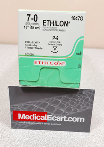 Ethicon 1647G ETHILON® Nylon Suture