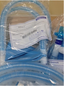 Portex® 386000 Anesthesia Breathing Circuit Fixed Tube 60 Inch Tube Single Limb Adult , Box of 15