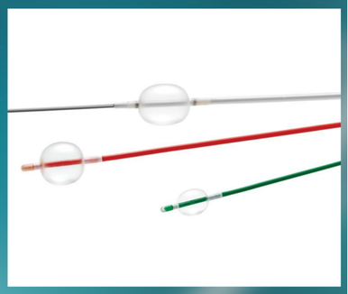 LeMaitre  A4545 Syntel™ Silicone Thrombectomy Catheter, 4 Fr X 9.0 mm X 0.75 ml X 50 cm Length. Box of 01