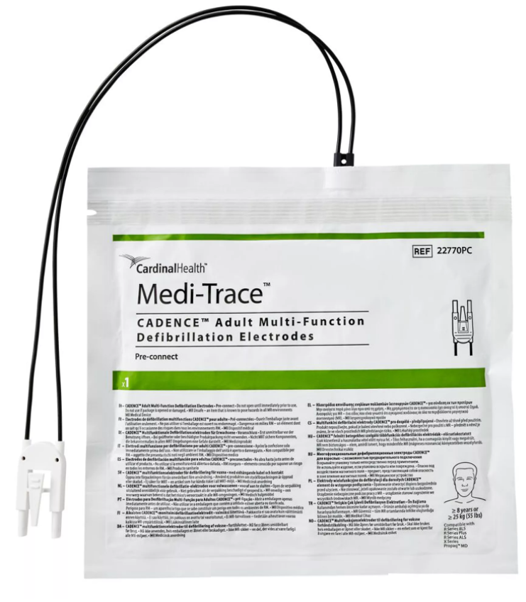 CARDINAL 22770PC Medi-Trace™ Cadence Adult Multi-Function