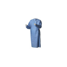 Cardinal Health™ 9518 RoyalSilk ® AAMI Level 3 Sterile Non-Reinforced SMS Surgical Gown, Blue, Large Set-in, Box of 20