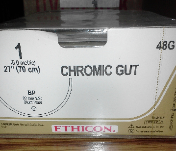 Ethicon 48G Surgical Gut Suture - Chromic