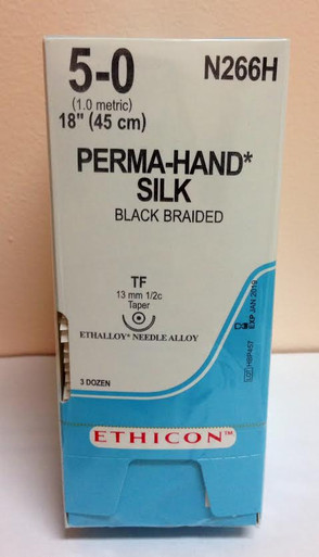Ethicon N266H PERMAHAND® Silk Suture