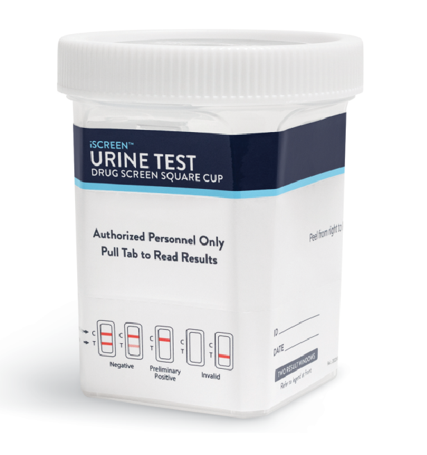 iScreen™ ABTDUAW112703C Dx Urine Test Drug Screen Square Cup