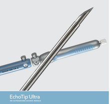 Cook Medical G52012 EchoTip® Ultra HD Ultrasound Access Needle, ECHO-HD-19-A, 19 Gage X 5.2-4.3 Fr Sheath Size, Stylet Tip Beveled, pack of 01