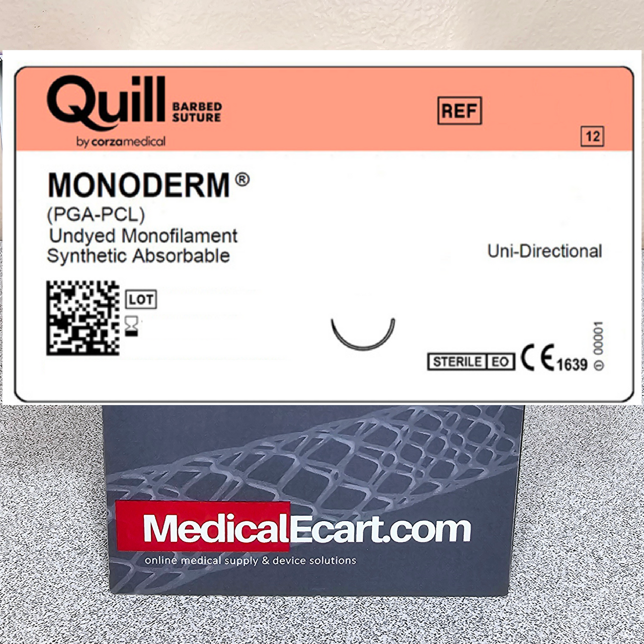 Quill™ Barbed Suture VLM-1005 Monoderm (PGA-PCL) Suture