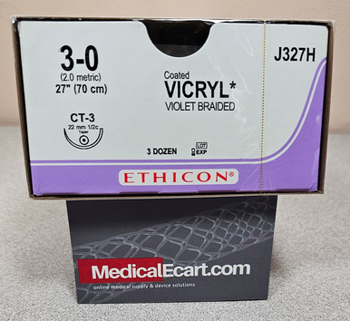 Ethicon J327H COATED VICRYL® (polyglactin 910) Suture