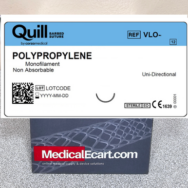 Quill™ Barbed Suture VLO-1003 Polypropylene Suture, Taper Point