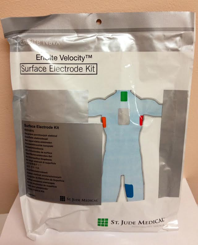 St. Jude EN0010 EnSite NavX Surface Electrode Kit, for the EnSite