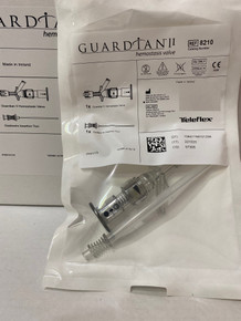 8210 Guardian II Hemostasis Valve with Guidewire Insertion Tool , Box of 25
