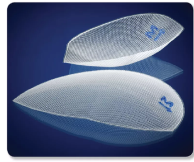 BD 0115311 3DMax™ Mesh, Large Left, 10.8 cm x 16 cm (4 in x 6 in), anatomically-shaped polypropylene mesh, Inguinal Hernia Repair, Box of 01