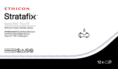 Ethicon SXPP2B202 STRATAFIX™ Spiral PDS Plus Suture, Box of 12