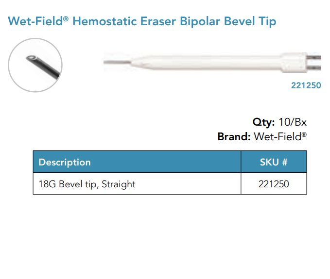 【内祝い】 Hemostatic Wet-Field® 221250 Visitec Eraser 18G Bipolar 映像用ケーブル