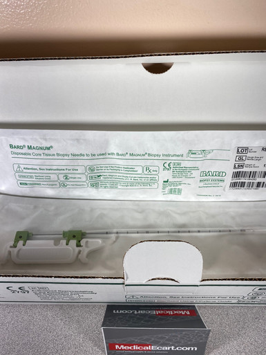 Bard MN1416 Magnum Disposable Biopsy Needle 14 Ga x 16 cm.