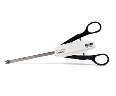 Ethicon MCM20 LIGACLIP™ Multiple Clip Applier, Open Clip Applier, 11in length, Medium clip size, 20 clips. Box of 06