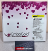 Medical S220EG EmboGold® Microspheres 100-300 µm size range, 2mL volume, in sterile saline in 20 mL syringe, color code  Yellow. Sold 5 syringes per box.