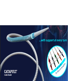 Boston Scientific US-35045-F-HS-H CATAPULT™ Guide Sheath, 5Fr X 45cm Hockey Stick. Box of 05