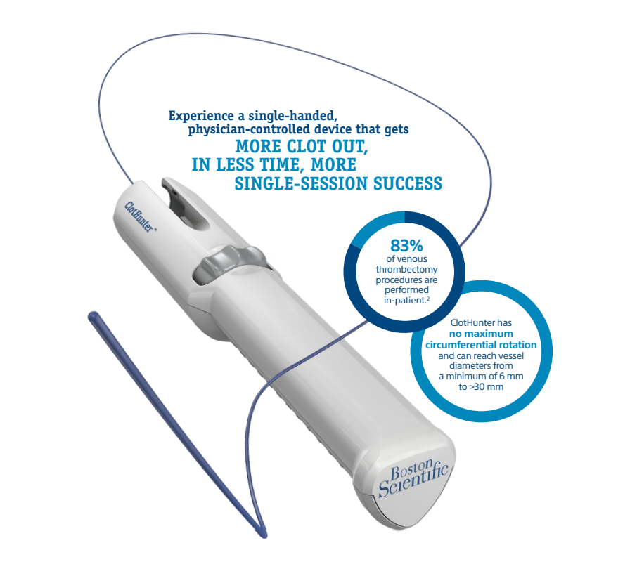 Boston Scientific 114690-001 AngioJet™ ZelanteDVT™ paired
