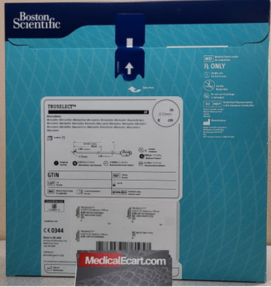Boston Scientific M001394101050 TRUSELECT™ Microcatheter, Usable Length 105 cm, Tip Shape Straight, Proximal/distal O.D. (F) 2.8/2.0, Box of 01