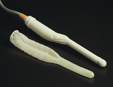 610-985 - Civco - Tapered Latex Endocavity Probe Covers Sterile 3.2 tapered to 1.9 x 32cm (1.3 tapered to .75" x 12.6") latex cover Box of 24
