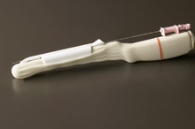 613-246 - Civco - Disposable Endocavity Needle Guides For use with Philips C9-5 ICT and C9-5ec transducers on the HDI 5000 with Level 10.5 software and above, on the iU22 and the HD11. Sterile endocavity guide. Box of 24