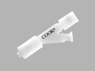 G14732 - Cook Medical Side-Arm Adapter with Male Luer Lock, Tuohy-Borst. Box of 5